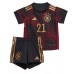 Njemačka Ilkay Gundogan #21 Gostujuci Dres za Dječji SP 2022 Kratak Rukavima (+ kratke hlače)